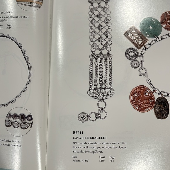 Silpada Sterling and Cubic Zirconia “Cavalier” Bracelet *Price Firm* - Picture 8 of 8